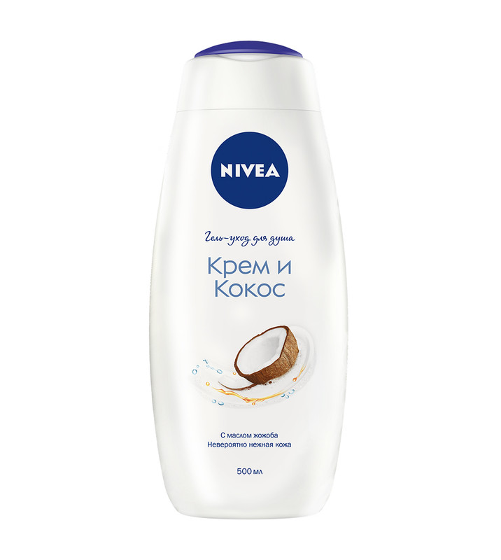 Гель-уход для душа, Nivea, 500 мл, в ассортименте