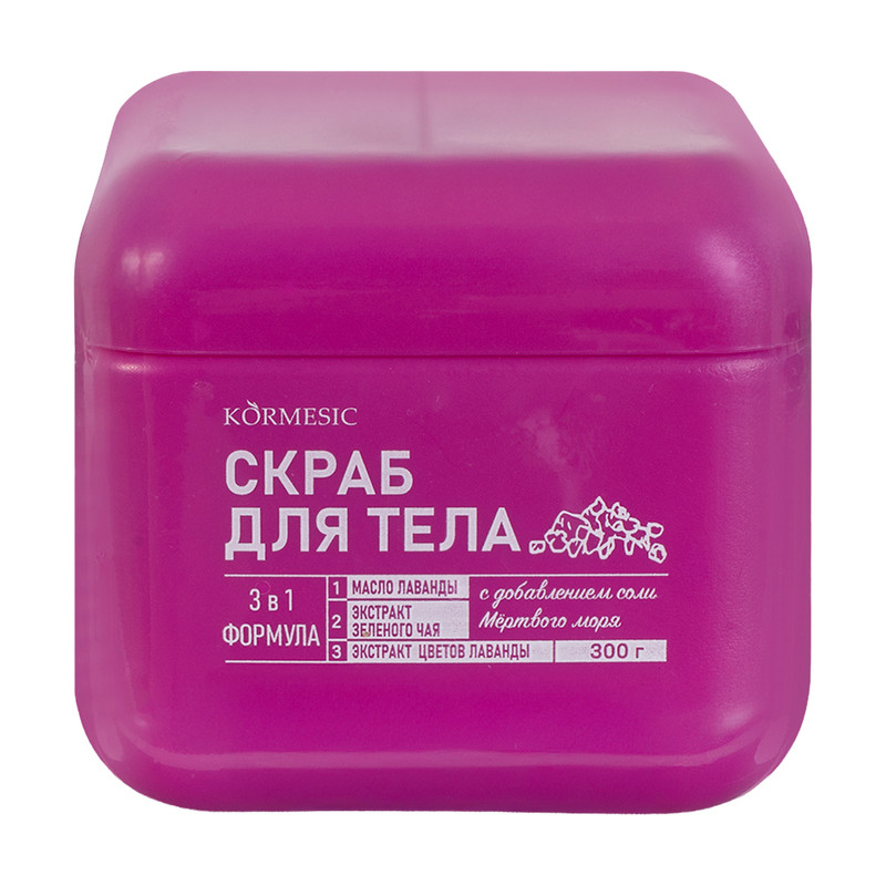 Скраб для тела, KORMESIC, 300 г, в ассортименте