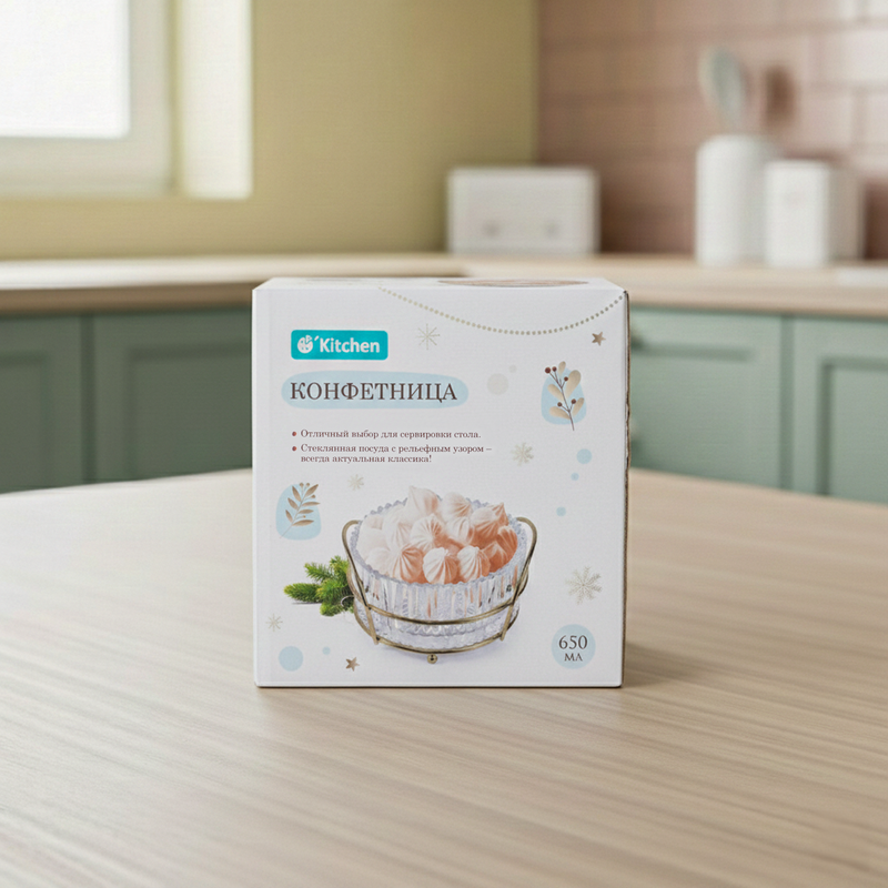 Конфетница, O'Kitchen, 650 мл