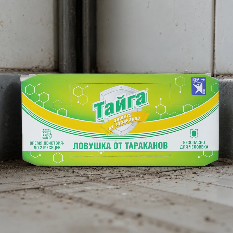 Клеевая ловушка от тараканов, "Тайга", 1 шт.