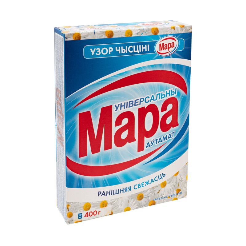Стиральный порошок 2 в 1, Мара, 400 г