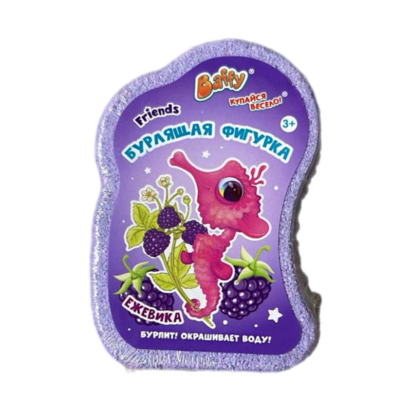 Бурлящая фигурка, Baffy, 75 г, в ассортименте