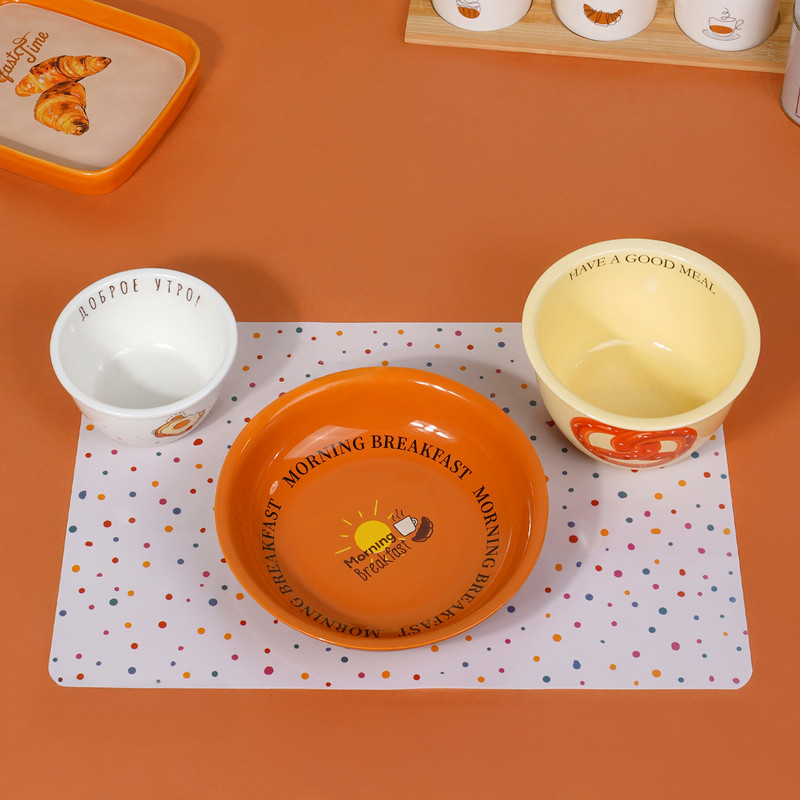 Тарелка десертная, O'Kitchen, 20 см, в ассортименте
