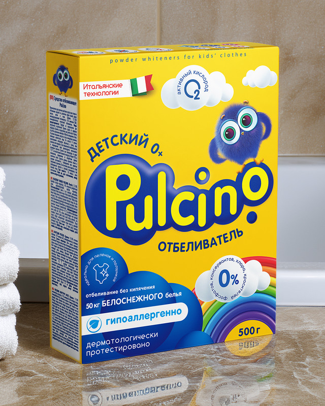 Детский отбеливатель, Pulcino, 500 г