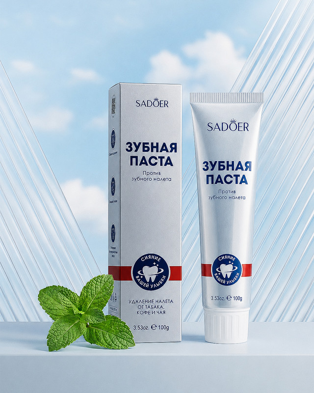 Зубная паста комплексная, SADOER, 100 г, в ассортименте