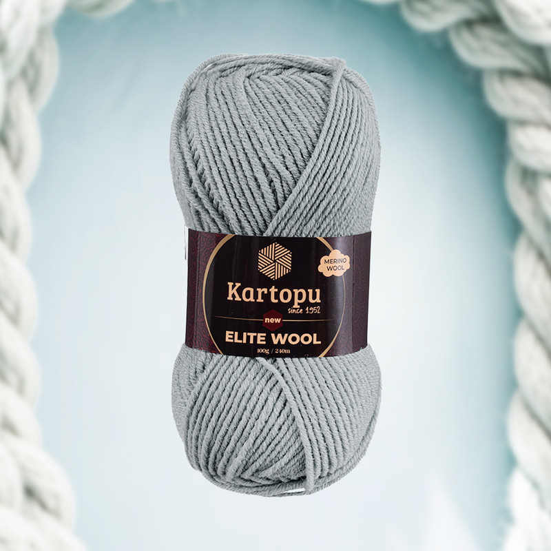 Пряжа для ручного вязания "Elite Wool", Kartopu, 100 г, 240 м, в ассортименте