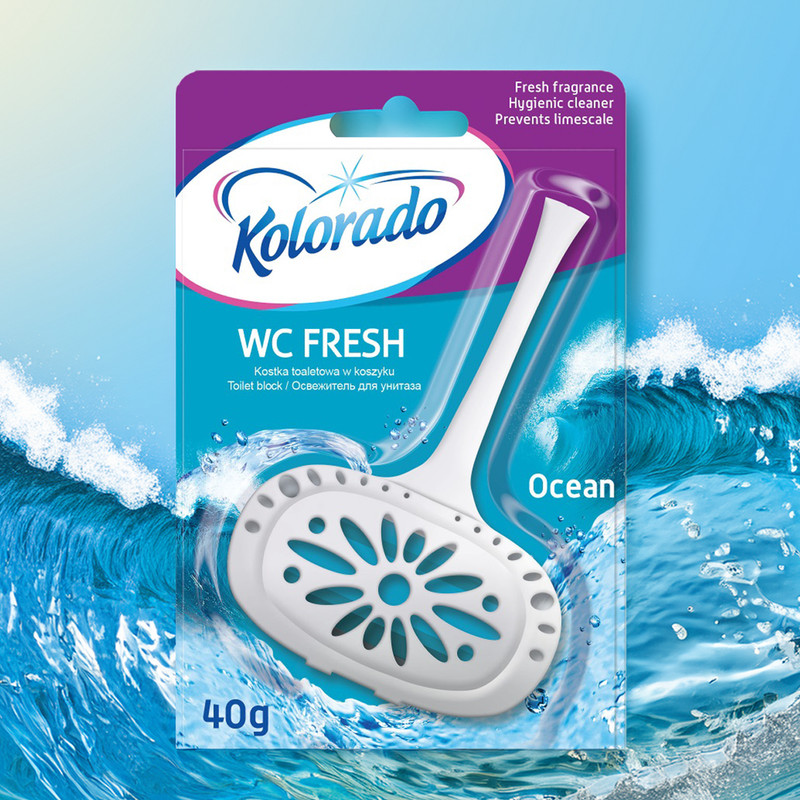 Освежитель для унитаза "Ocean", Kolorado, 40 г
