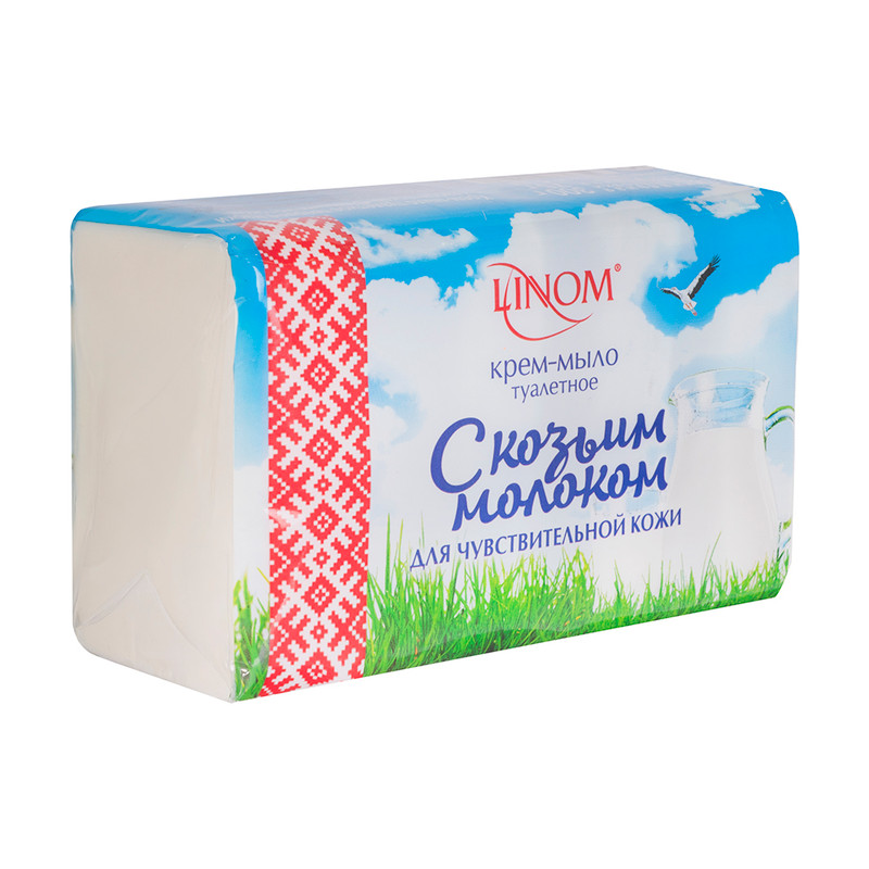 Мыло туалетное классическое, LINOM, 300 г, в ассортименте