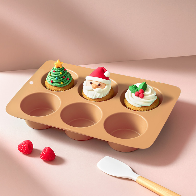 Форма для выпечки на 6 ячеек, O'Kitchen, в ассортименте