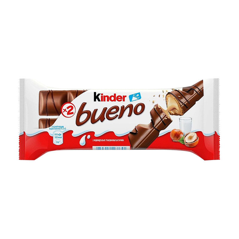 Вафли "Bueno", KINDER, 43 г