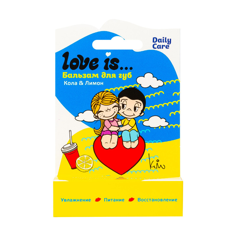 Бальзам для губ "Daily Care", Love is…, в ассортименте