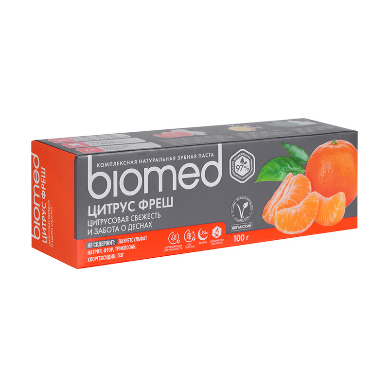 Зубная паста, BIOMED, 100 г, в ассортименте