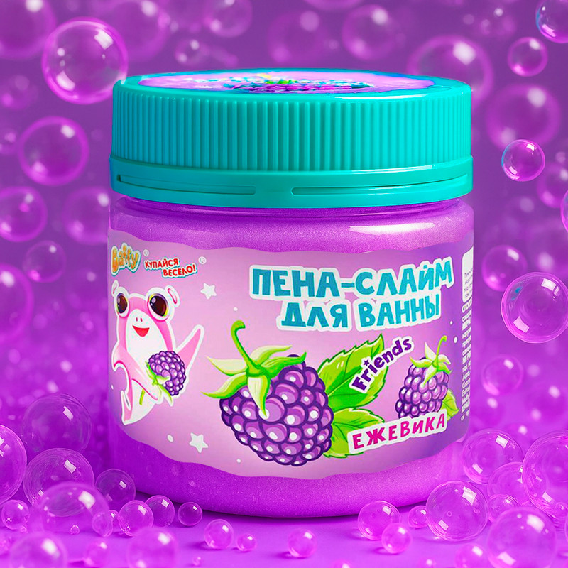 Пена-слайм для ванны, Baffy, 150 мл, в ассортименте