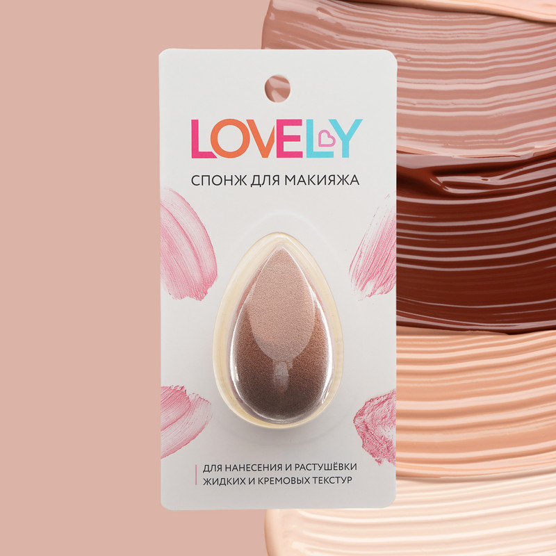 Спонж для макияжа, Lovely, в ассортименте