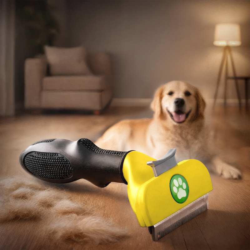Щётка-дешеддер для шерсти животных, Pet Club, 15х7,5 см, в ассортименте