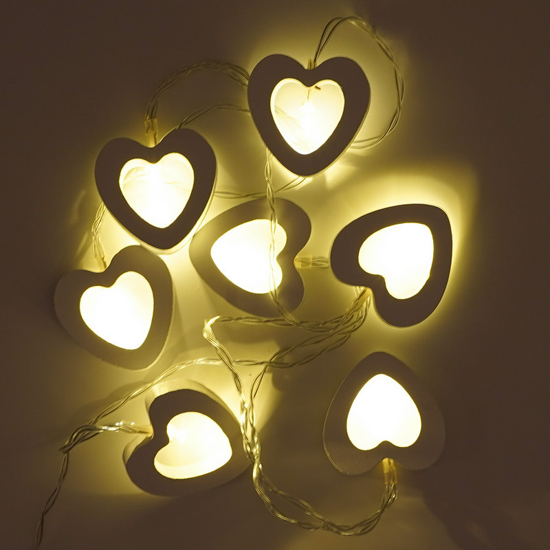 Гирлянда "Сердца", With Love, 1,5 м, в ассортименте