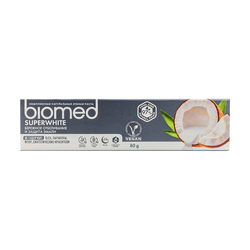 Зубная паста, Biomed, 80 г, в ассортименте