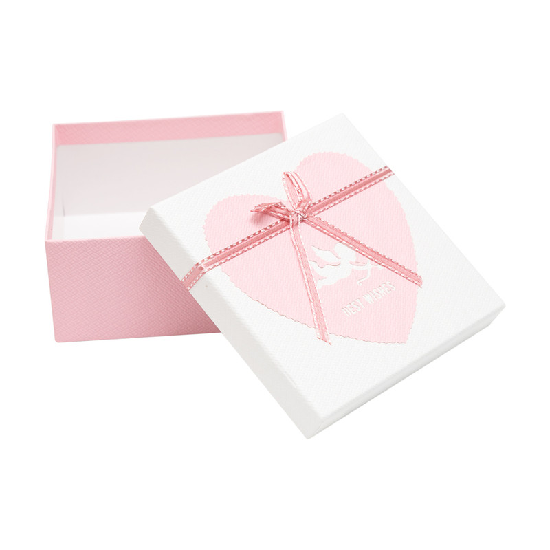 Коробка подарочная, With Love, 15х15х7 см, в ассортименте