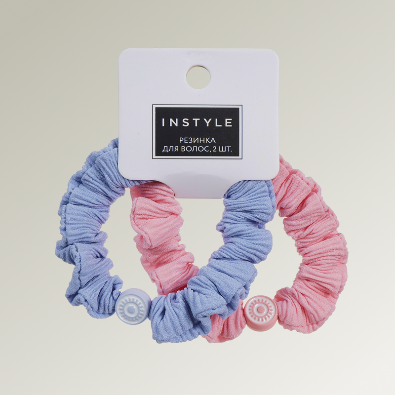 Резинка для волос, INSTYLE, 2 шт., в ассортименте