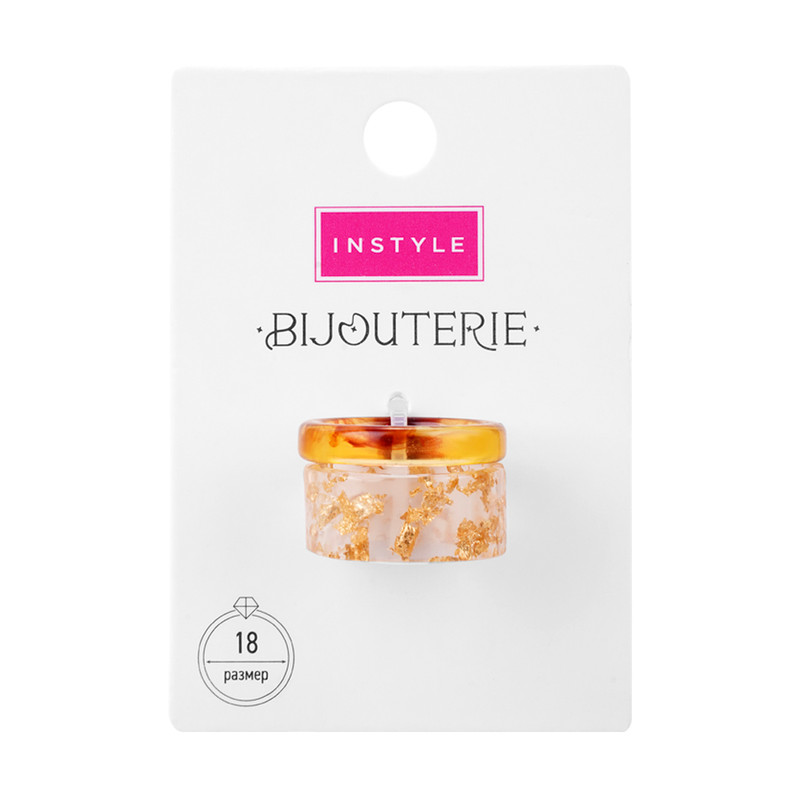 Кольцо, INSTYLE, 2 шт., в ассортименте