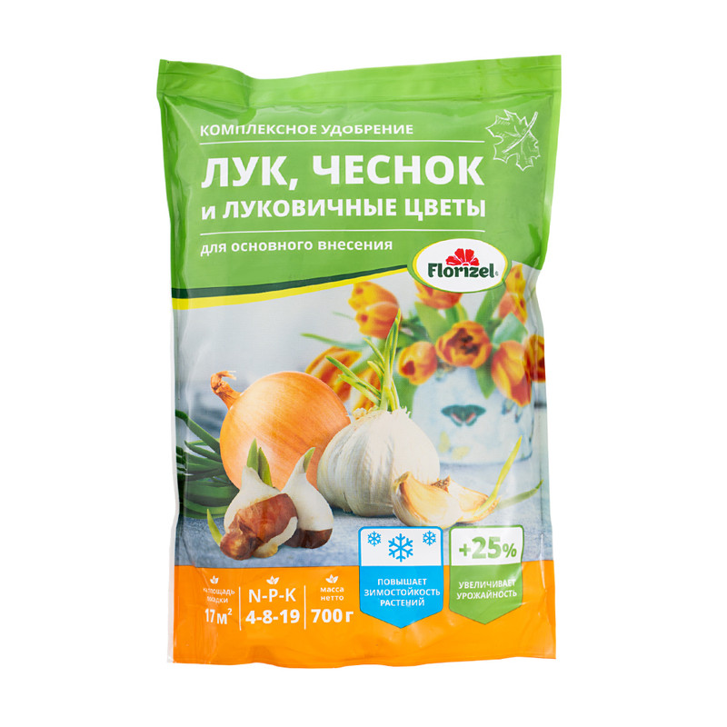 Комплексное удобрение "Лук-Чеснок", Florizel, 700 г