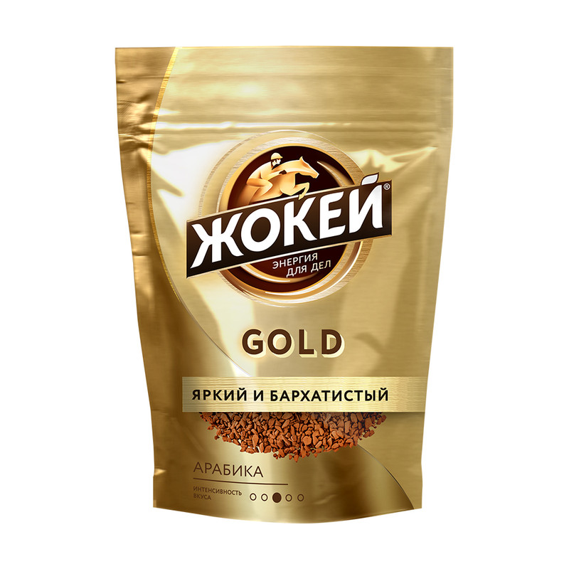 Кофе растворимый "Голд", ЖОКЕЙ, 75 г