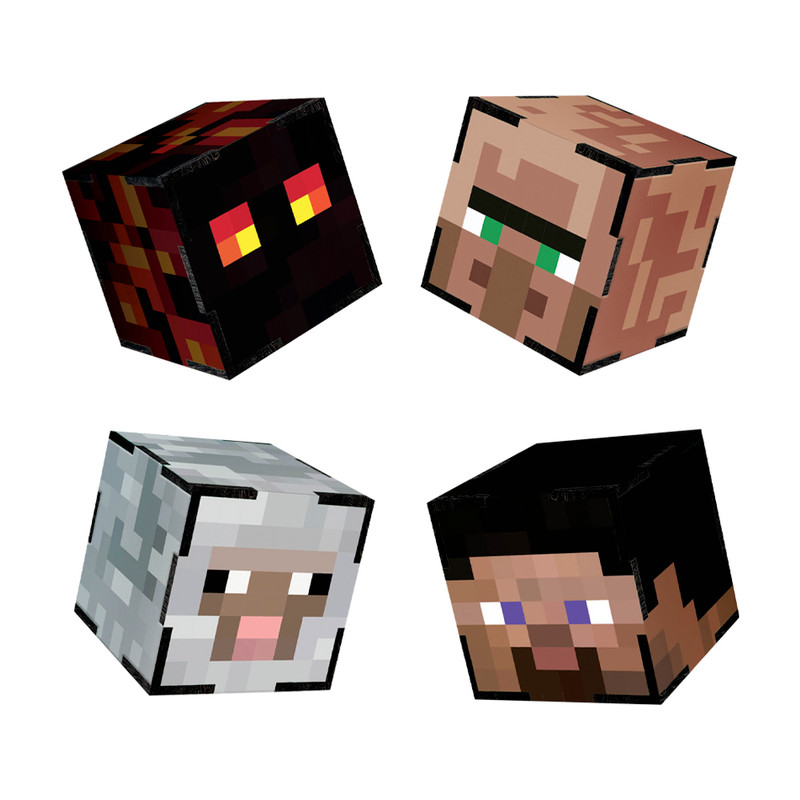 3D-конструктор деревянный "В мире Minecraft", в ассортименте