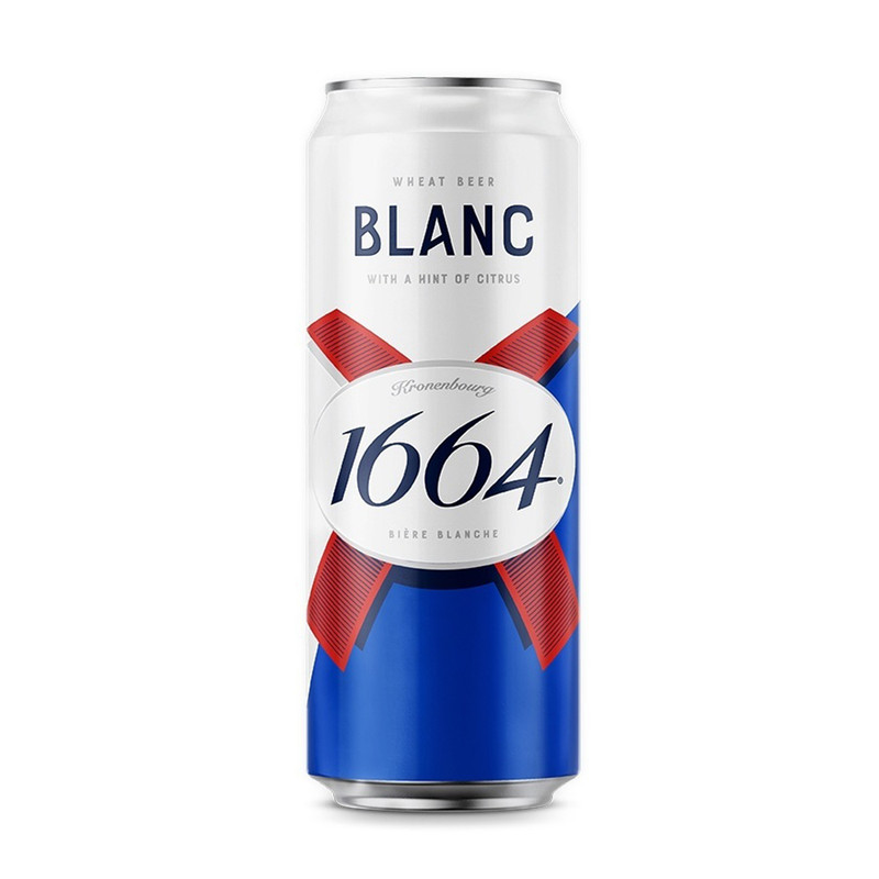 Пиво, Kronenbourg 1664, светлое, 4,3%, 0,43 л