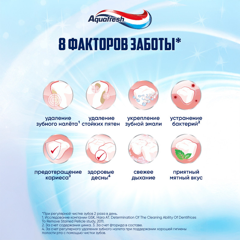 Зубная паста "All In One Protection", Aquafresh, 75 мл