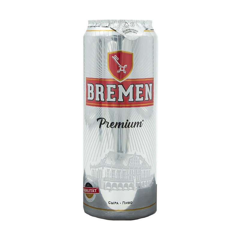 Пиво "Светлое", Bremen, 0,45 л