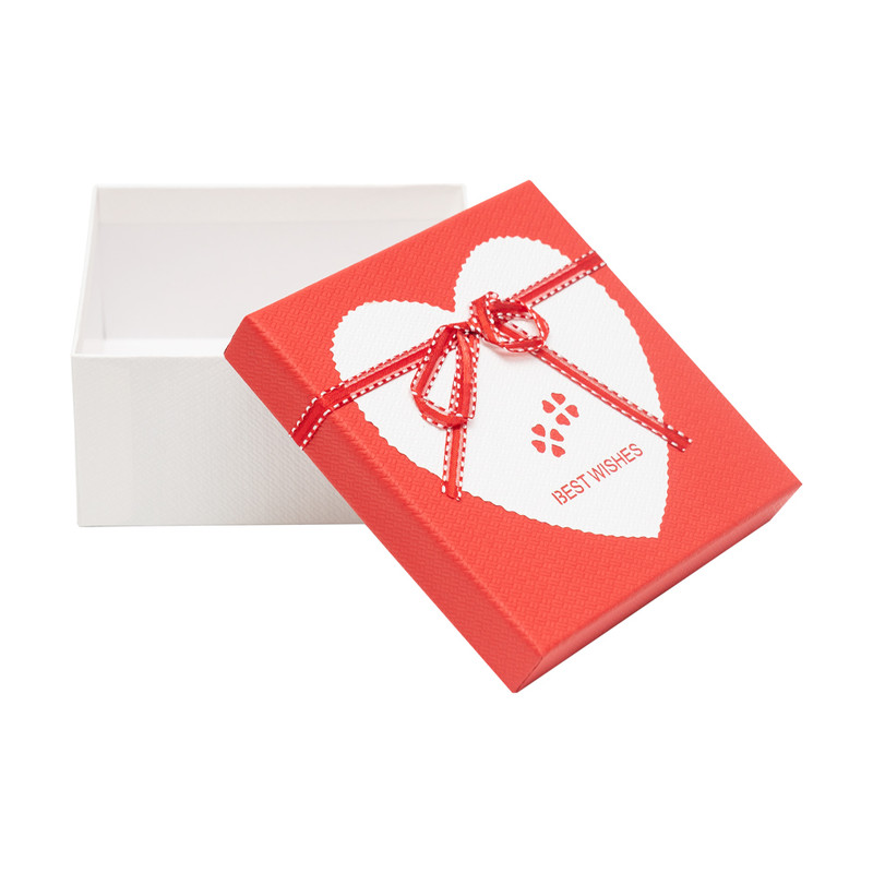 Коробка подарочная, With Love, 15х15х7 см, в ассортименте