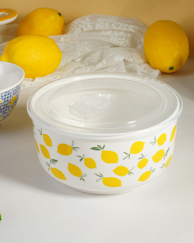 Салатник с крышкой, O’Kitchen, 890 мл, в ассортименте