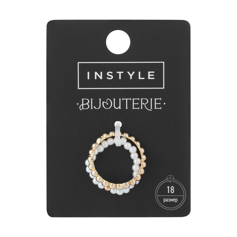 Кольцо, INSTYLE, 2 шт., в ассортименте