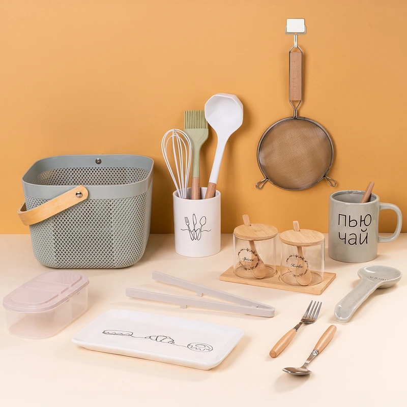 Ёмкость для специй двухсекционная, O`Kitchen, 18,5х10 см, в ассортименте