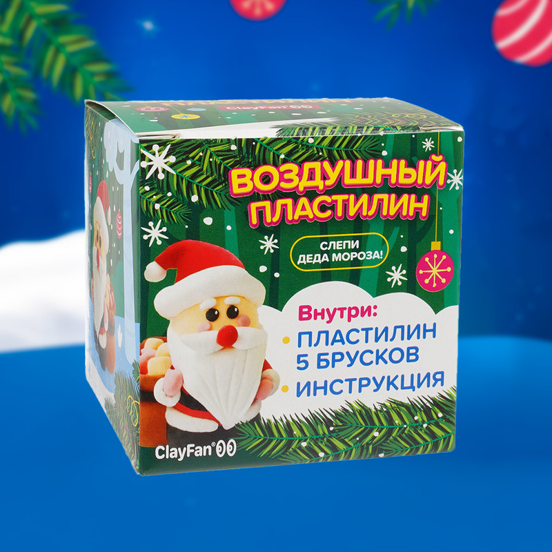 Набор для творчества "Воздушный пластилин", ClayFan, в ассортименте