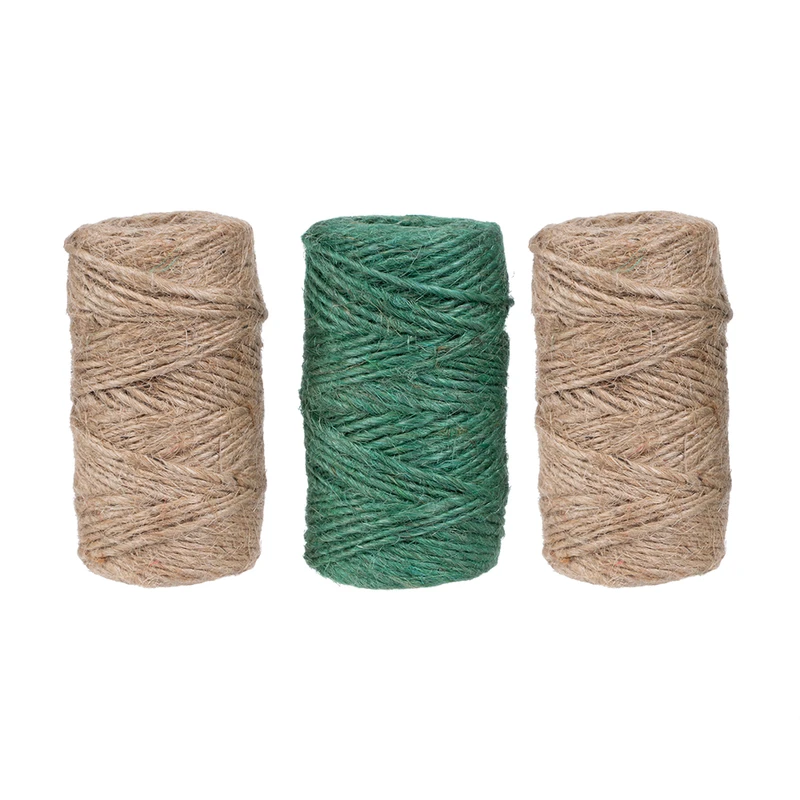 Верёвка джутовая, GreenArt, 36 м, 3 шт.