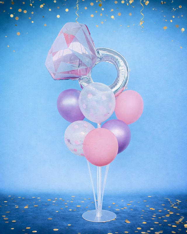 Декорация из 7 шаров на подставке, Party, в ассортименте