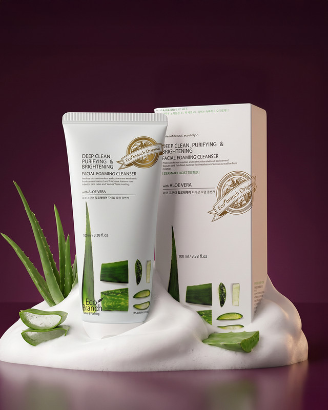 Пенка для лица, Eco Branch, 100 мл, в ассортименте