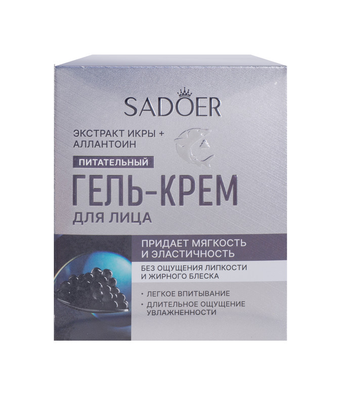 Гель-крем для лица, SADOER, 30 г, в ассортименте