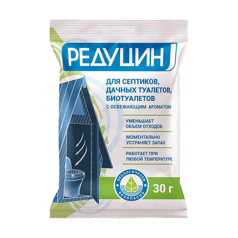 Средство для дачных туалетов, Редуцин, 30 г
