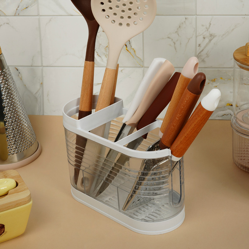 Подставка для столовых приборов, O’Kitchen, 20х9,5х14 см, в ассортименте