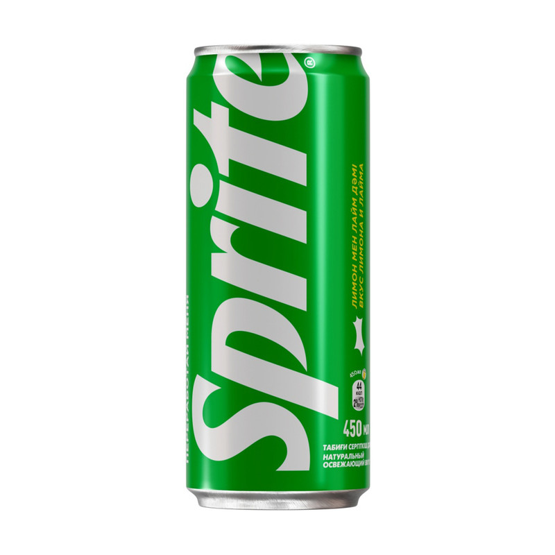 Напиток газированный, Sprite, безалкогольный, 450 мл
