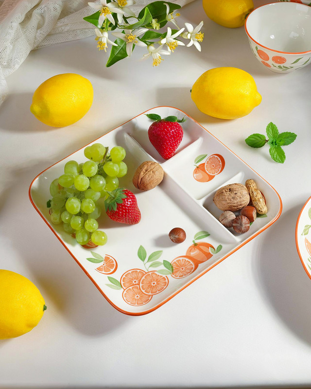 Менажница, O’Kitchen, 22х22 см, в ассортименте