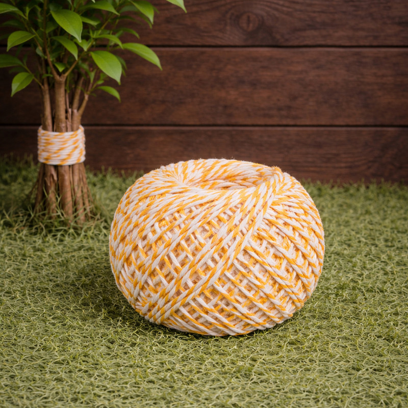Нить хлопковая для подвязки растений, GreenArt, 100 м, в ассортименте