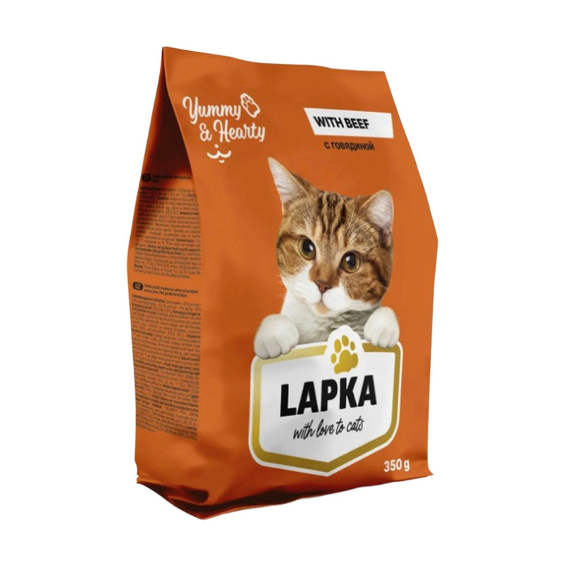 Сухой корм для кошек, LAPKA, 380 г, в ассортименте