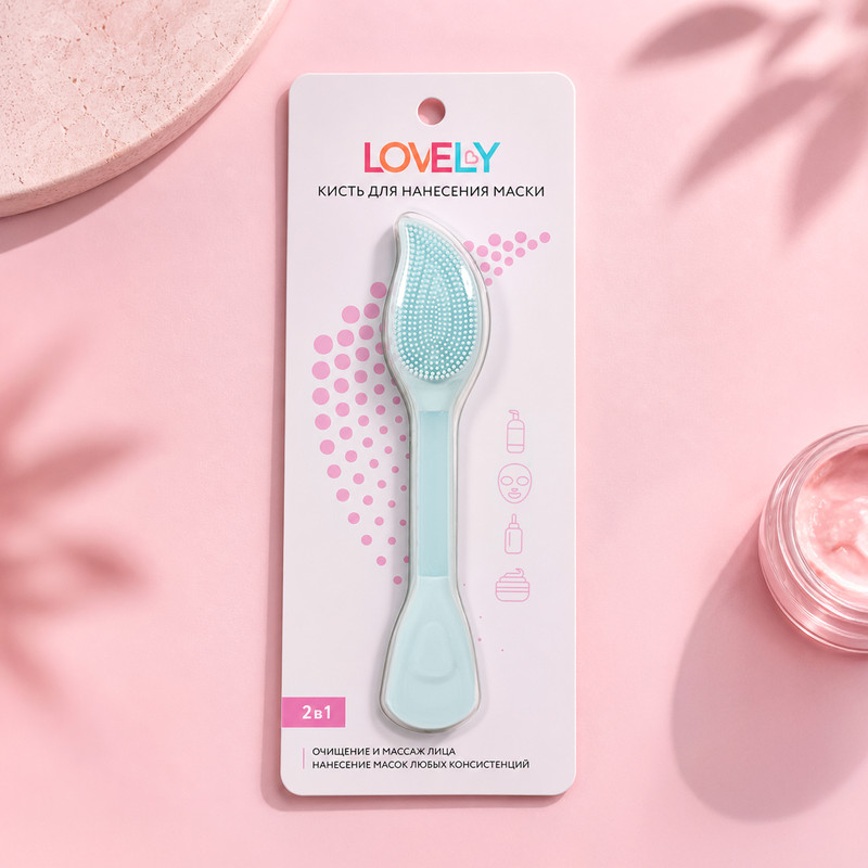 Кисть для нанесения маски, Lovely, в ассортименте