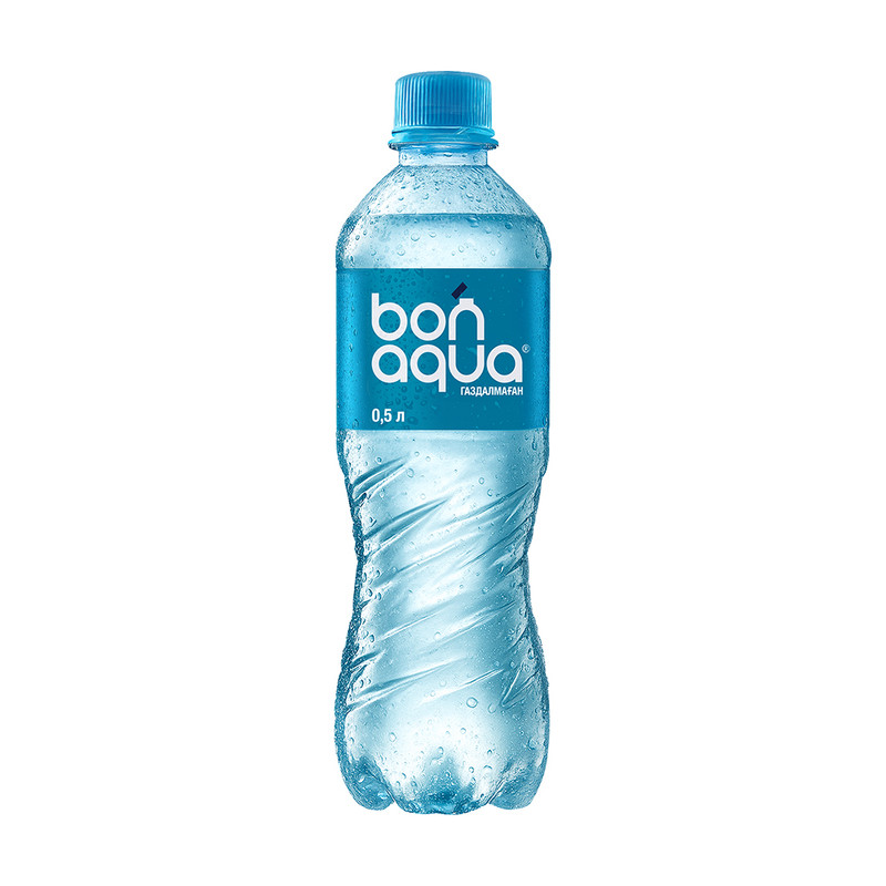 Питьевая вода, Bon Aqua, негазированная, 0,5 л