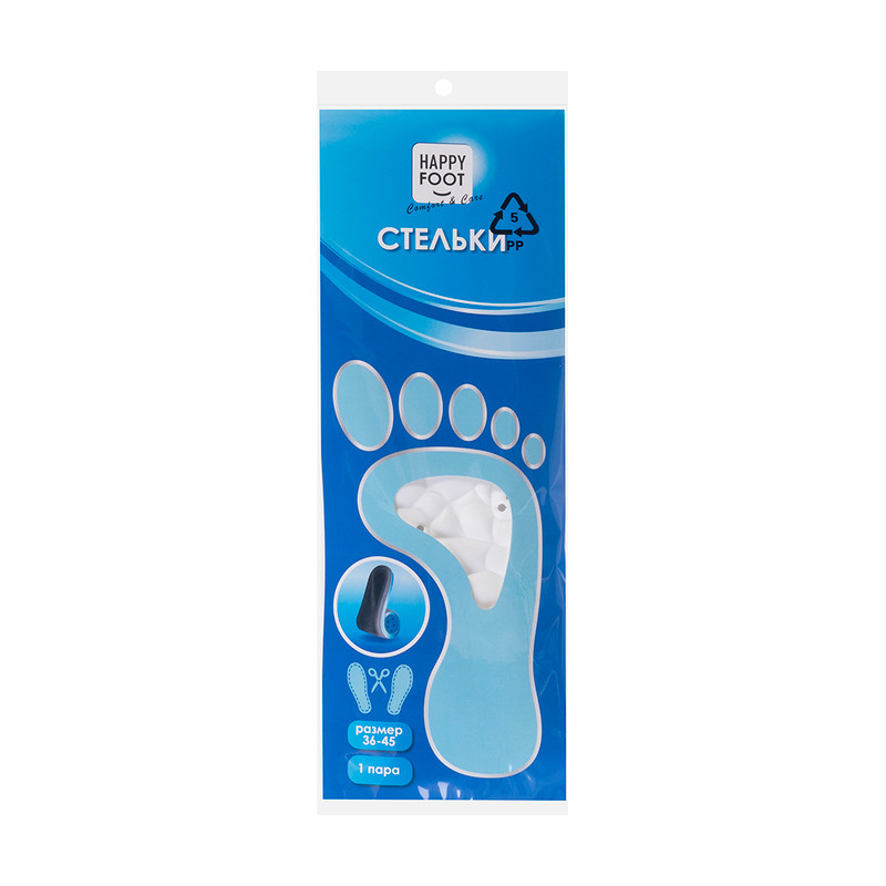 Стельки, Happy Foot, 1 пара