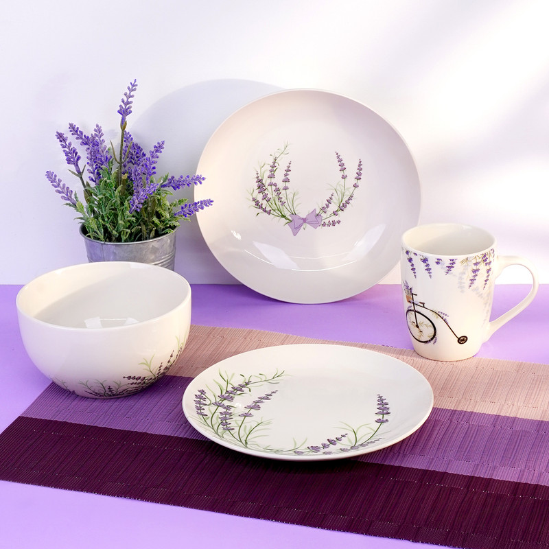 Тарелка десертная, O'Kitchen, 19,5 см, в ассортименте