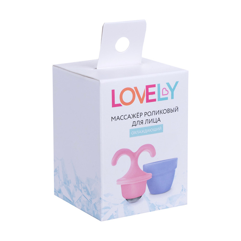 Массажёр роликовый для лица охлаждающий, Lovely, в ассортименте